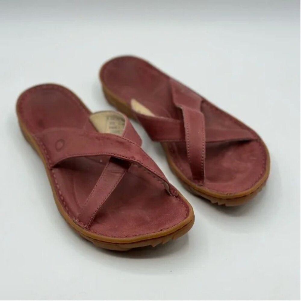 Bogs Women's Todos Slide Shoe Maroon Size 7